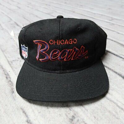 Vintage New 90s Chicago Bears Snapback Hat by Sports 