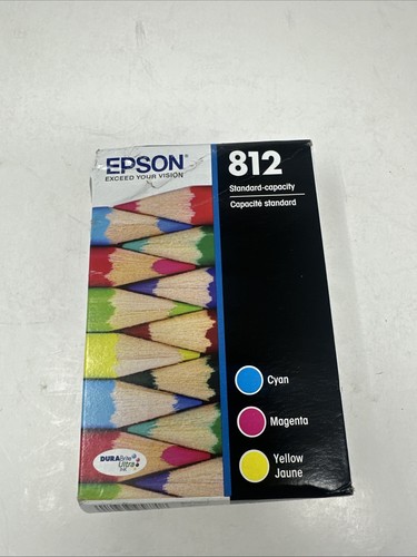 EPSON 812 DURABrite Ultra Ink Standard Capacity Color Combo Pack (T812520-S)