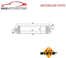 LADELUFTKÜHLER KÜHLER LADELUFT NRF 30906 A FÜR FORD FOCUS II,MONDEO IV
