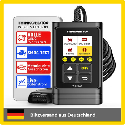 ThinkOBD 100 OBD2 Diagnosegerät Universal Codeleser OBDII Kompatibel