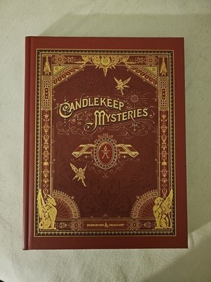 Candlekeep Mysteries Alternate Cover 5e D&D (HC) With Map
