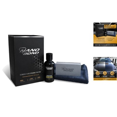 Ceramic Coating 9H PRO 60ML Kit - Ultimate Hydrophobic Car Care for Shine