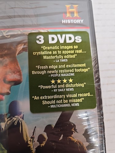 WWII in HD (DVD, 2009) New Sealed History Channel World War 2 Nazis Military - Foto 3 di 7