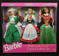 Dolls of the World Gift Set 3 Barbie Dolls Limited Edition 1994 Mattel 13939 NEW