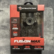Stealth Cam FUSION MAX 36MP 80ft Range Cellular Trail Camera STC-FXWTX-