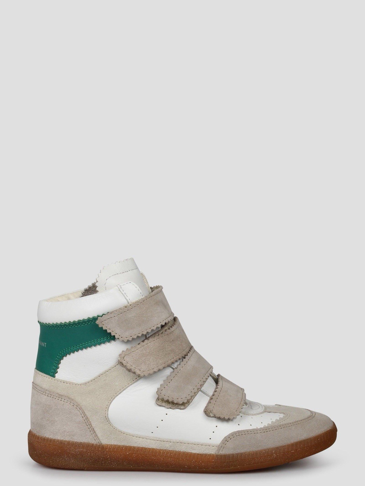 Y2K Isabel Marant Bilsy Trainer Leather Sneakers EU37 US6.5 white