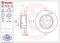 2X Bremsscheibe Vorne Brembo 08721910 Passend FÜR Iveco