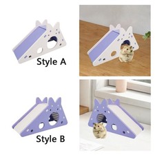 Hámster Escondite Casa Cabaña Rata Parque Infantil Divertido Hábitat Decoración Jaula Accesorios