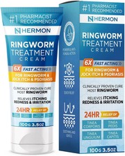 HERMON Ringworm Treatment Cream * Effective for Stubborn Ringworm * 12/2027*