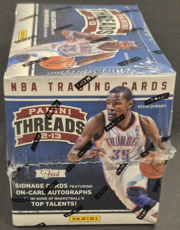 2012-13 PANINI THREADS BASKETBALL FACTORY SEALED HOBBY BOX KAWHI KYRIE RC? - Image 4 of 4