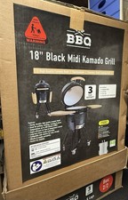 Aldi 18inch Black Midi Kamado barbecue Grill brand new and boxed