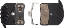 Shimano H03C-MF Disc Brake Pad and Spring - Metal Compound, Finned Aluminum Back