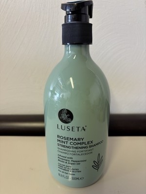 Luseta Rosemary Mint Complex Biotin Argan Oil Strengthening Shampoo 16.9oz BN