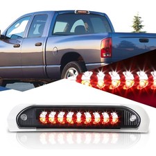For 2002-2009 Dodge Ram 1500 2500 3500 Smoked LED 3rd Tail Lights Brake Lamp