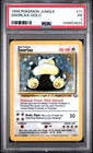 1999 POKEMON JUNGLE #11 SNORLAX-HOLO PSA 1