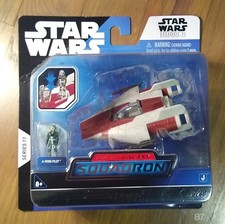 Star Wars MICRO GALAXY SQUADRON RZ-1 A-WING Series 11 Damaged Package In-Hand