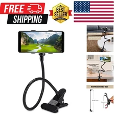 Cell Phone Holder,Lazy Bracket, 360-degree Rotating Universal Flexible Long A...