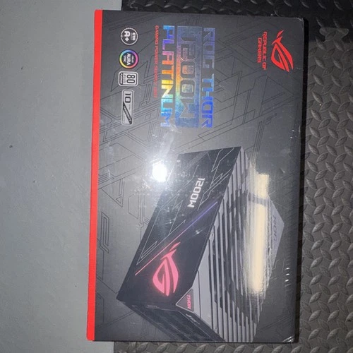 ASUS ROGTHOR1200P 1200W 80 Plus Platinum Fully Modular RGB Power Supply - Black