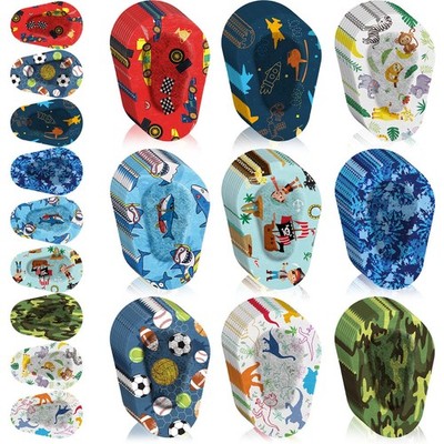 Adhesive Eye Patches for Kids Boys Breathable Light Blocking Lazy Eyes Patch