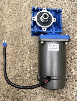 ZYT-90S 160W Gear Motor + NMRV-030 Worm Gearbox, Gear Reducer