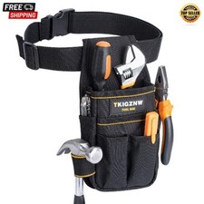 Electrician Waist Tool Bag Belt Tool Pouch Utility Kits Holder with Pockets