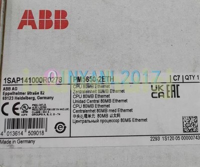 1PCS New ABB PM5650-2ETH 1SAP141000R0278 PLC module