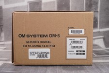 OM SYSTEM OM-5 Mirrorless Camera with 12-45mm f/4 PRO Lens Black 
