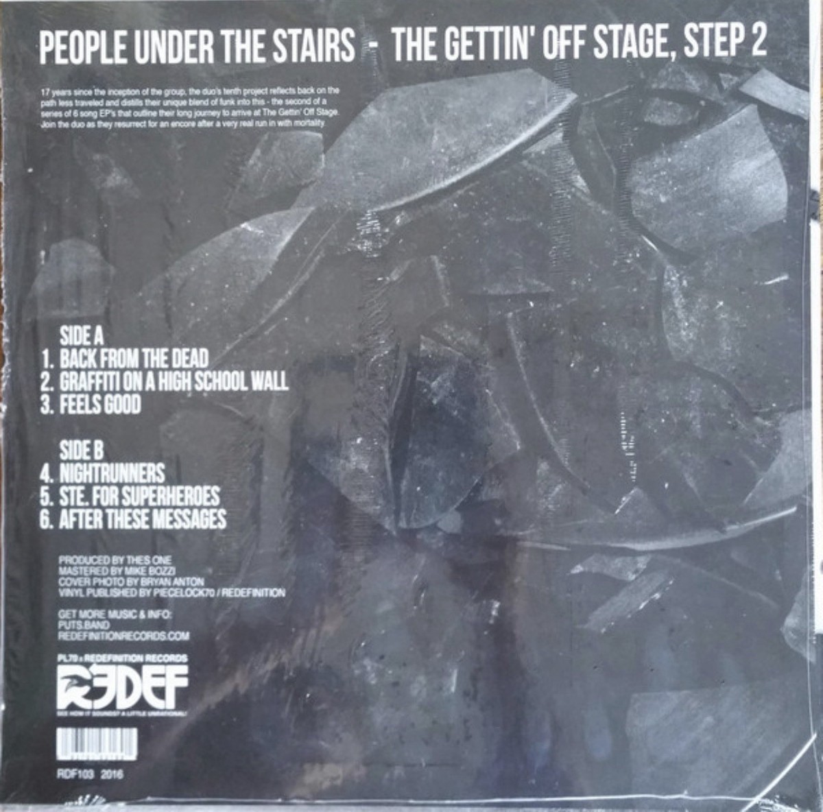 PEOPLE UNDER THE STAIRS - Gettin Off The Stage Step 2 EP (VINYL