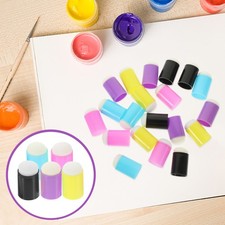 25 Pcs Finger Drawing Sponge Set Reusable Kids Paint Sponges Daubers