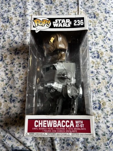 Funko Pop! Star Wars Chewbacca with AT-ST #236 Vinyl Bobble-Head Figure