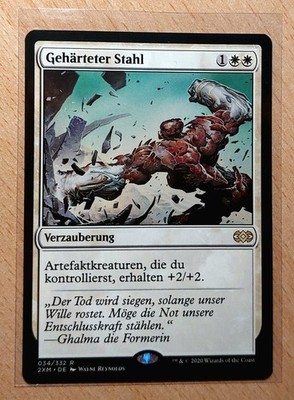 MTG Magic: Gehärteter Stahl, Tempered Steel, DEUTSCH, Artefakte Boost