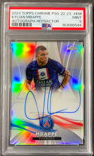 2021-22 Topps Chrome Paris Saint-Germain Team Set Soccer Cards Checklist 8