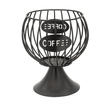 Coffee Pod Storage Organizer K Cup Holder Counter Metal Storage Basket Keuring