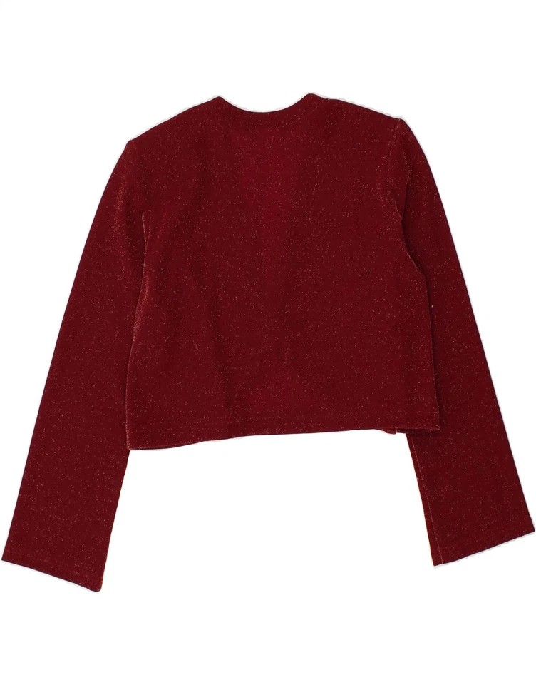 Chaqueta Bolero ELEGANCE Mujer EU 38 Mediana Borgoña Poliamida FP19 Foto 2 de 3