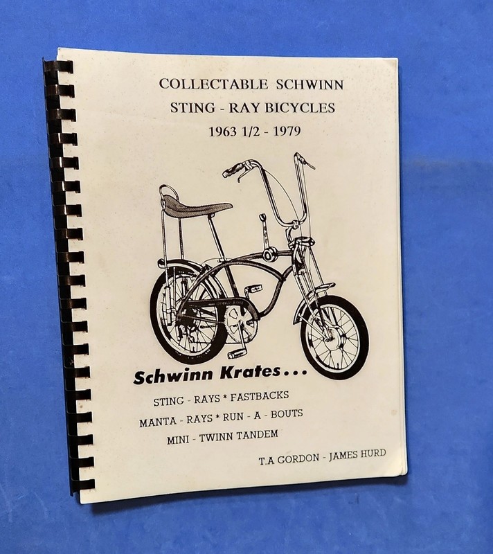 COLLECTIBLE SCHWINN STING-RAY BICYCLES 1963-1/2-1979**KRATES, FASTBACKS, MORE**