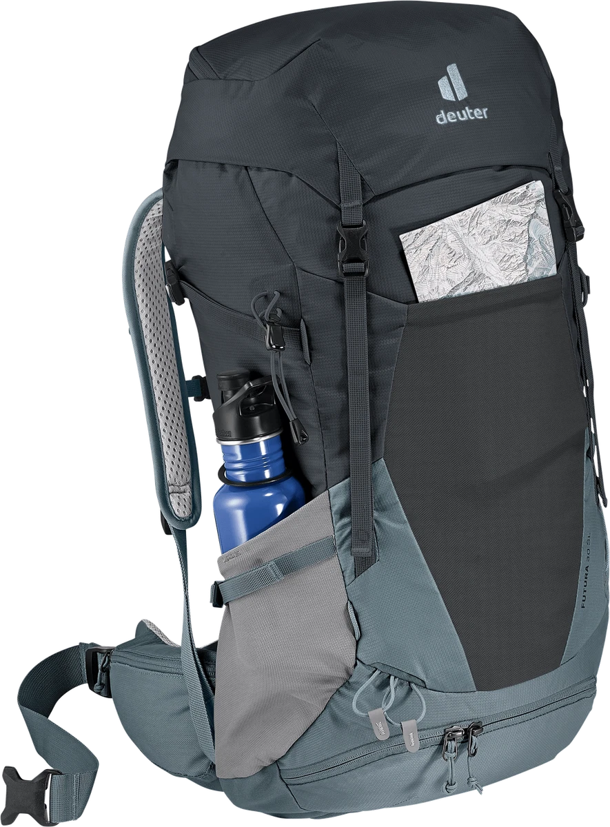 Zaino ATB Grigio 16\" Unisex - Per Scuola, Escursionismo, Viaggio, Sport