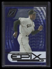 2005 Zenith Epix Blue Game 25 Willie Mays 247/350