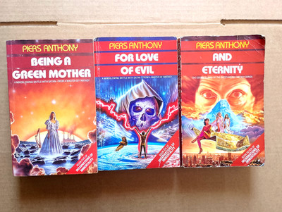 Piers Anthony - Incarnations of Immortality, books 5-7 - Granada, UK paperbacks