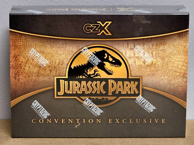 2026 Cryptozoic Jurassic Park CZX SDCC Convention Box SEALED Auto or Sketch