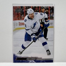 2022-23 Upper Deck Series 2 Hockey Erik Cernak Tampa Bay Lightning #418