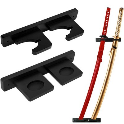 Adjustable Katana Wall Mount  Vertical Sword Display Rack for Collectibles