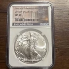 2016 P American Silver Eagle Struck at Philadelphia Mint MS 69