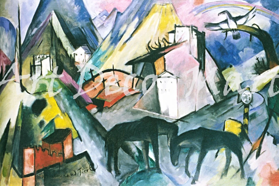 The Unfortunate Land Of Tyrol - - CANVAS OR PRINT WALL ART - Image 2 of 2