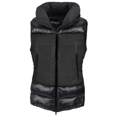 Winterweste Reitweste Hybritweste PIKEUR Hybrid Steppweste QULIT-WAISTCOAT black