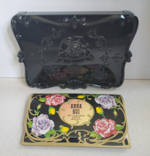 ANNA SUI Oil Control Blotting Paper with Black Mirror Compact Case - RARE 