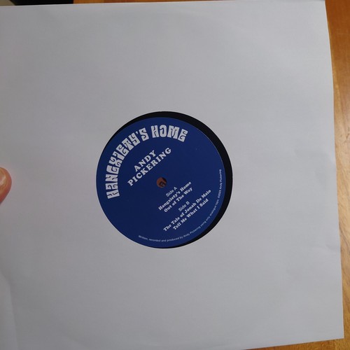 Andy Pickering "Hangxiety's Home" Hand Cut Vinyl - 45rpm - 10 inch EP - Picture 3 of 4