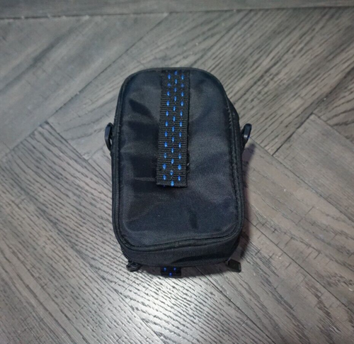 Samsonite 805BK Black & Blue 4 Pocket Medium Camera Photo Bag w/ Shoulder Strap - Picture 3 of 8