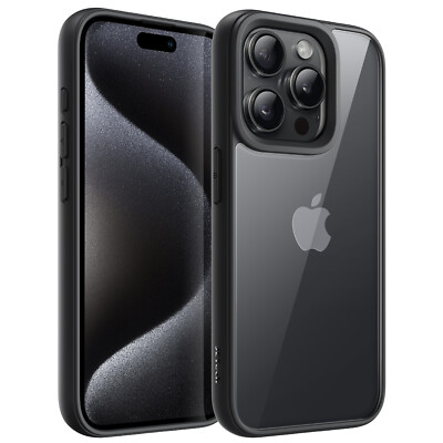 JETech Case for iPhone 15 Pro 6.1-Inch, Shockproof Phone Bumper