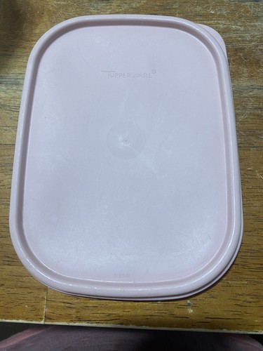 Recipiente de comida vintage Tupperware Modular Mate 1793 tapa rosa 1792 8 tazas - Imagen 2 de 4