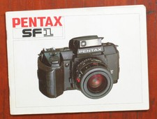 ASAHI PENTAX SF1 INSTRUCTION BOOK, 68 PAGES/156962